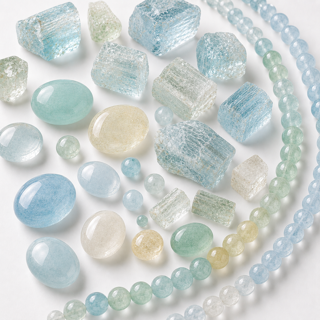 Aquamarine • calm • clarity • peaceful