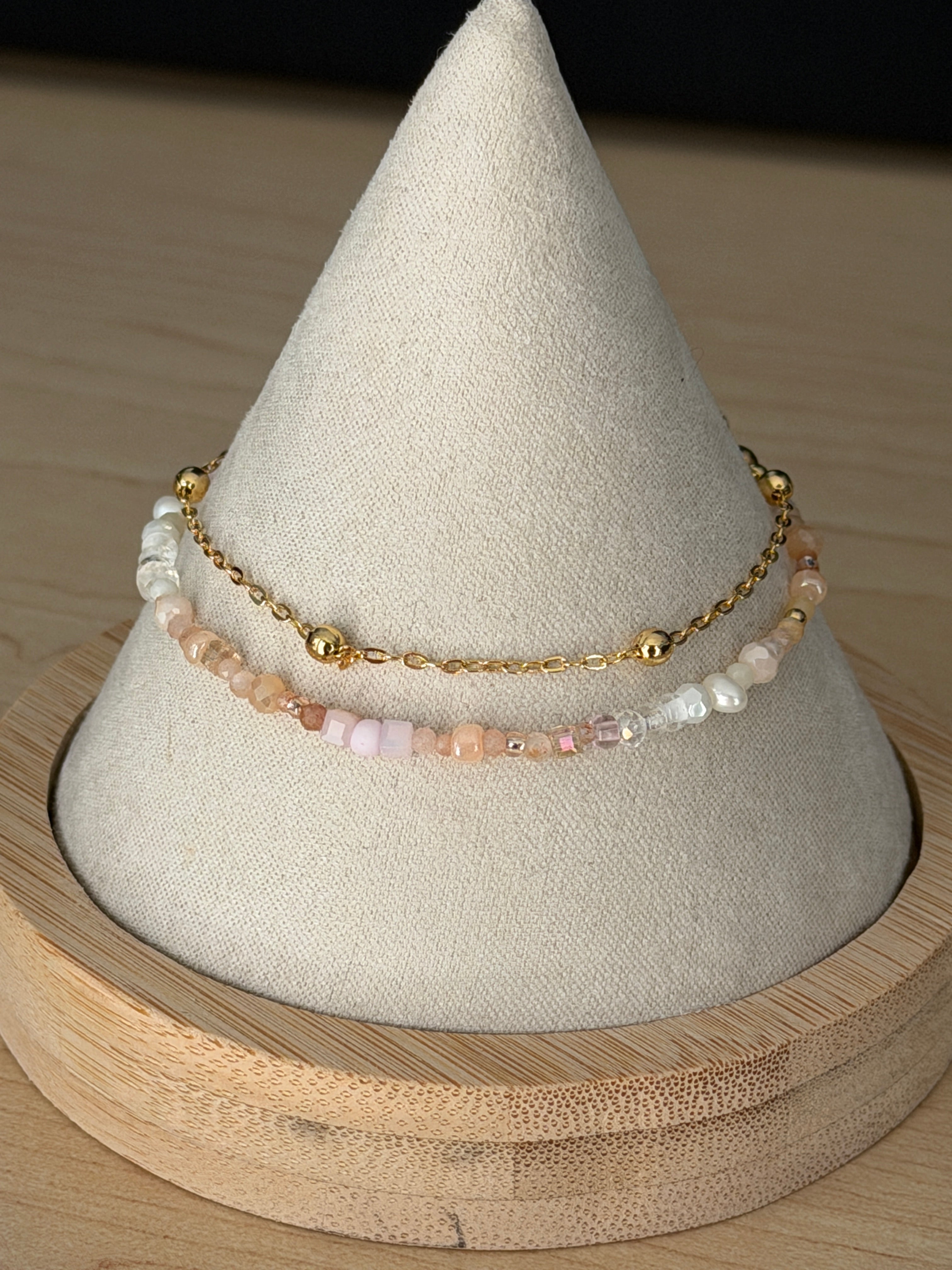 Duet Bracelet Light Pink