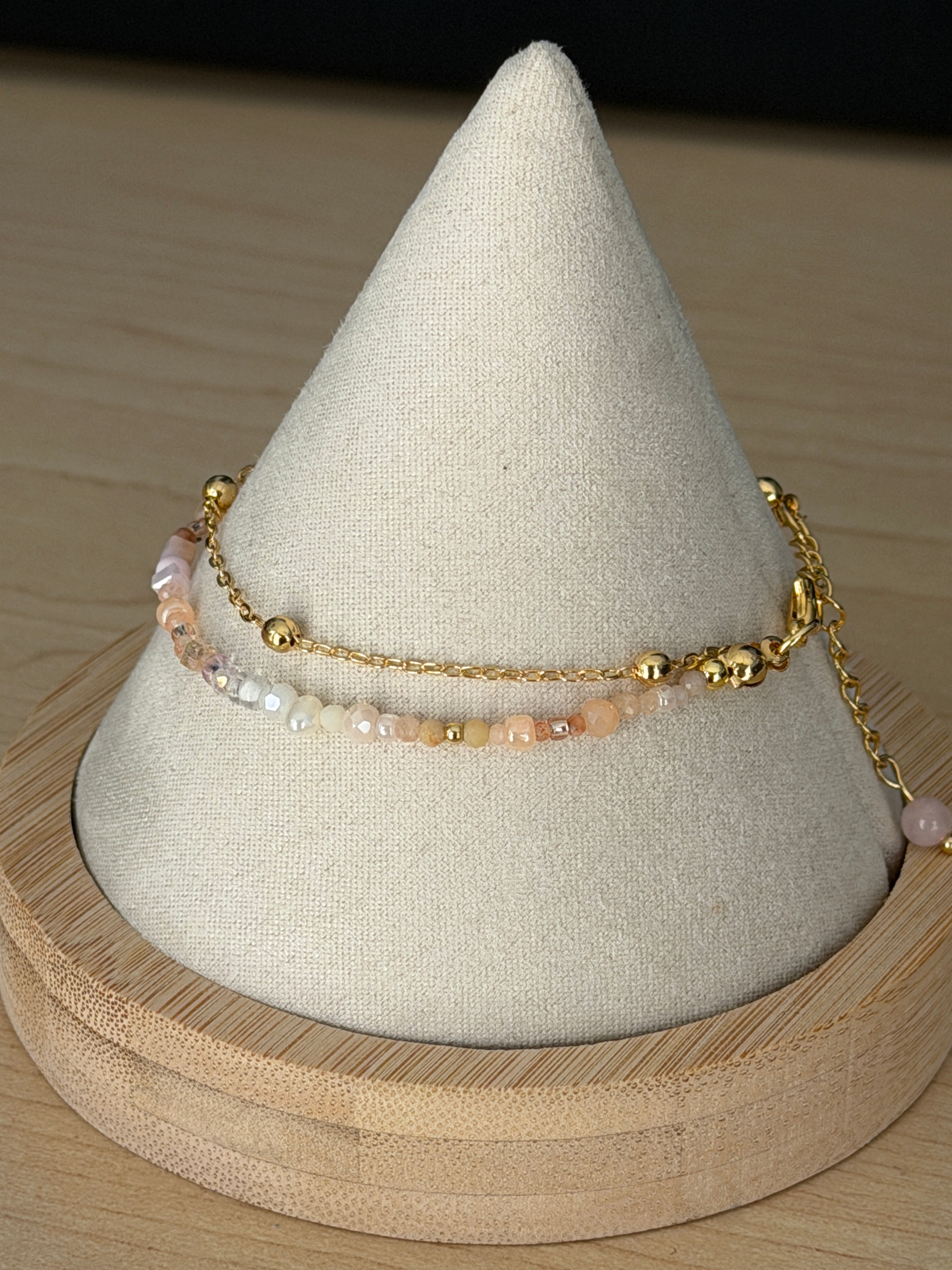 Duet Bracelet Light Pink