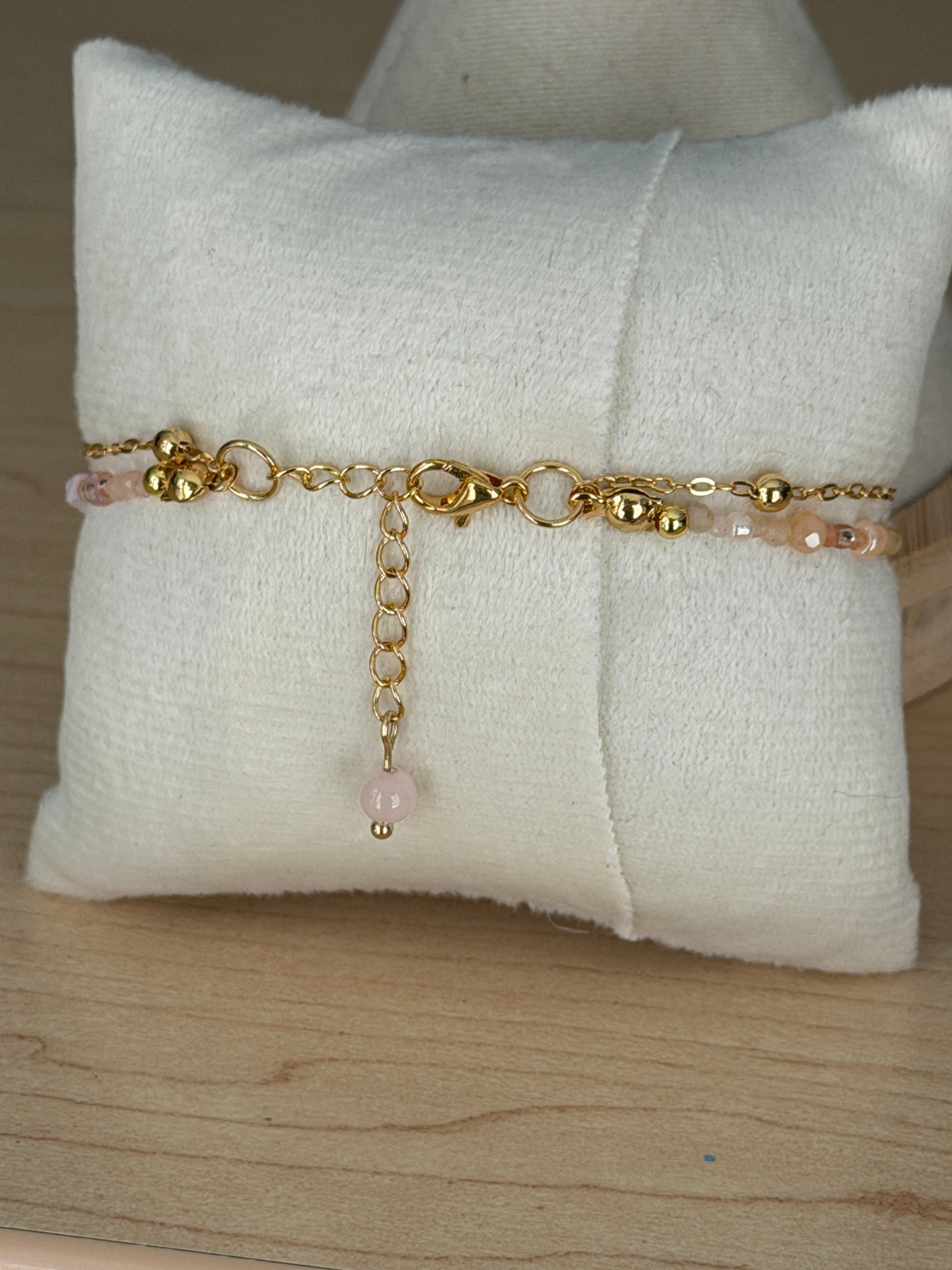 Duet Bracelet Light Pink