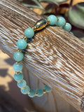 Amazonite bracelet @Evanston Made Storefront